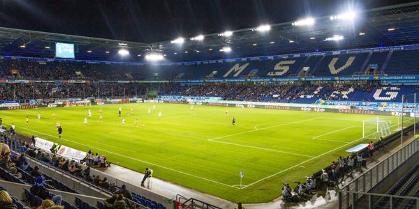 DE MSV Duisburg LED Lighting Sport Football Stadium Corner View