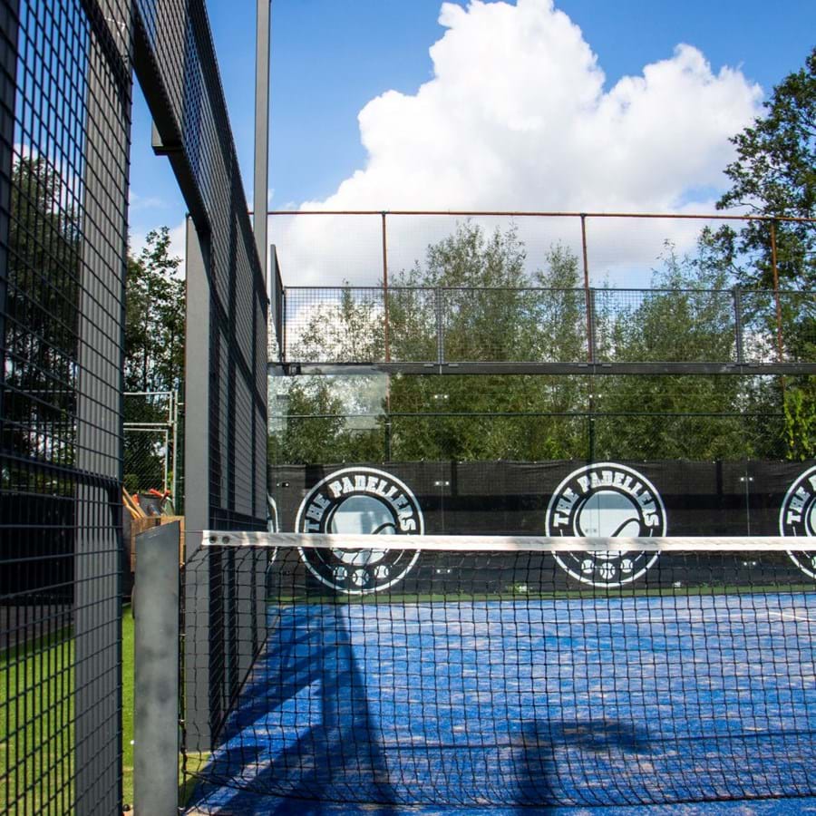 NL Spa Zuiver Hotel LED Lighting Sport Padel Court And Shadow